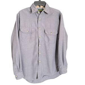 Cabela's Classic Gray Button Down Shirt